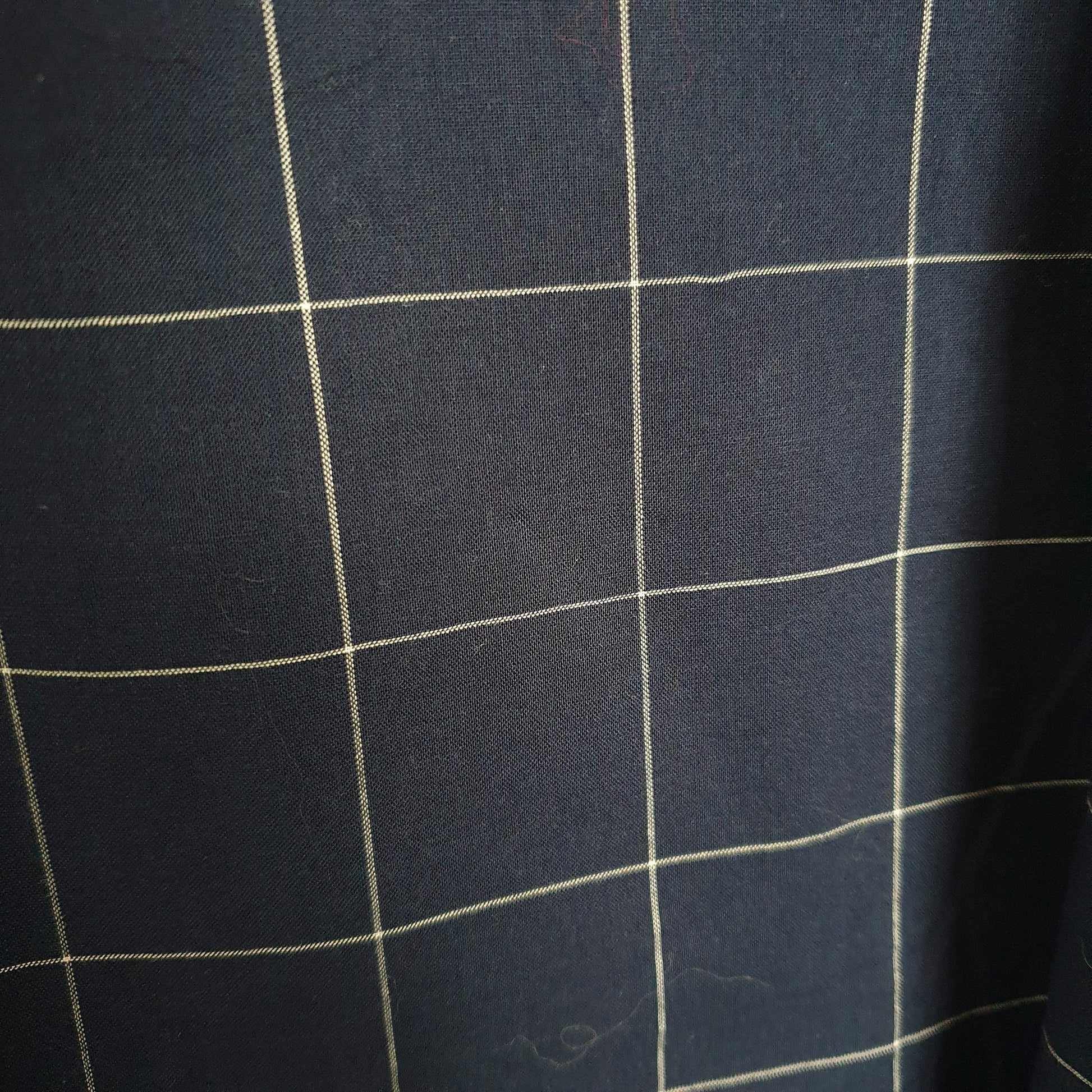 Tommy Hilfiger Long Sleeve Slim Fit Check Shirt Navy