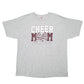 Hanes Maroons Cheerleading Short Sleeve T Shirt Grey