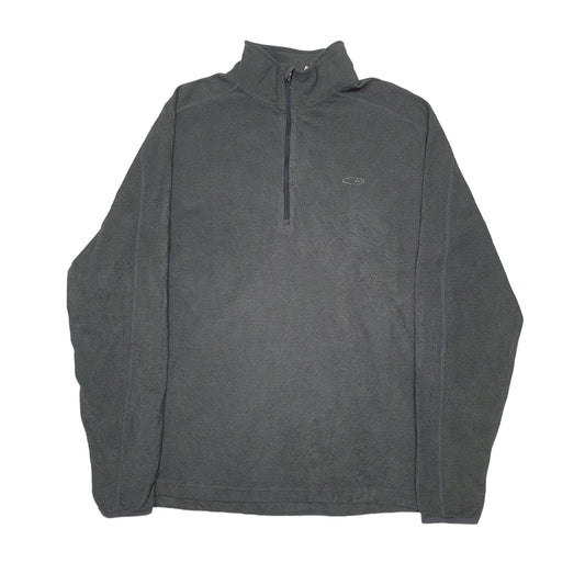 Champion Quarter Zip L Grey