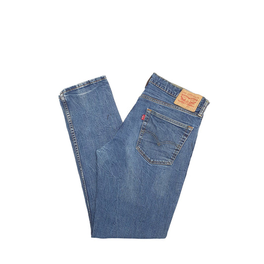 Levis 511 Slim Fit Jeans W36 L32 Blue