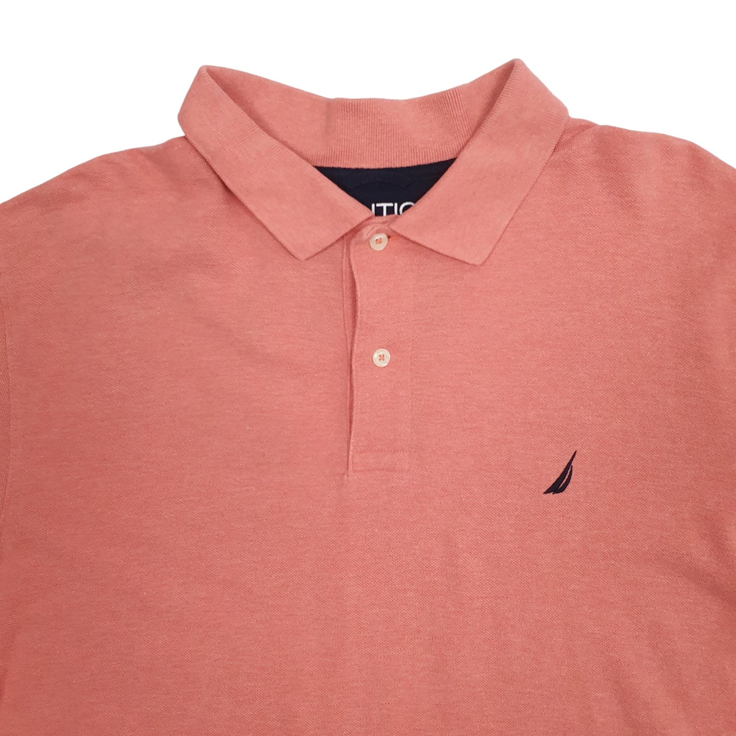 Nautica Short Sleeve Polo Shirt Pink