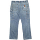 Carhartt Casual Loose Fit Carpenter Jeans W34 L29 Blue