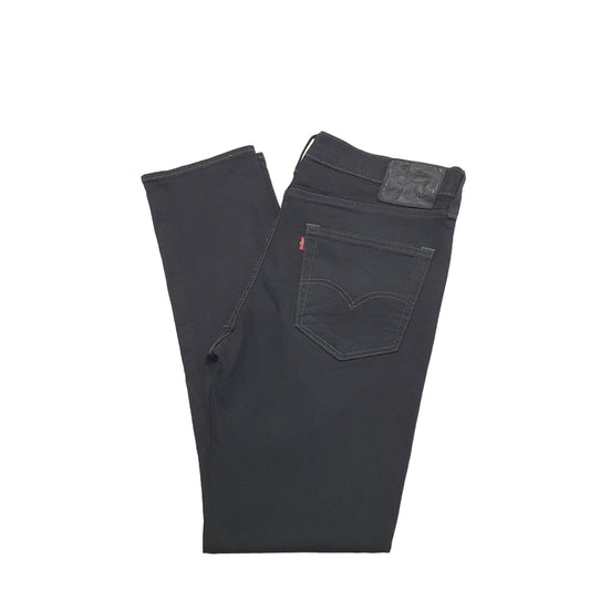 Levis 522 Skinny Fit Jeans W34 L32 Black