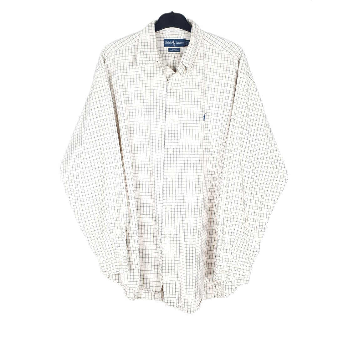 Beige Polo Ralph Lauren Long Sleeve Shirt