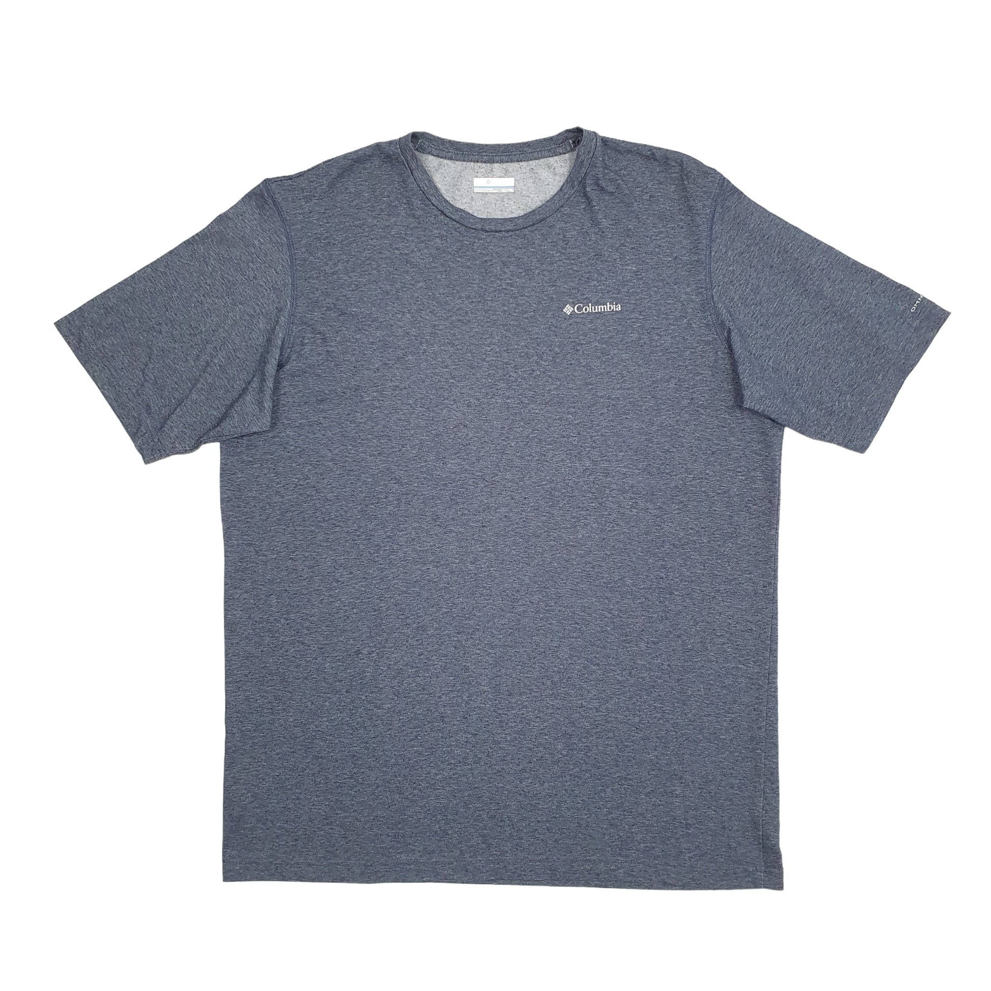 Mens Grey Columbia Sportswear Omni Wick Short Sleeve T Shirt