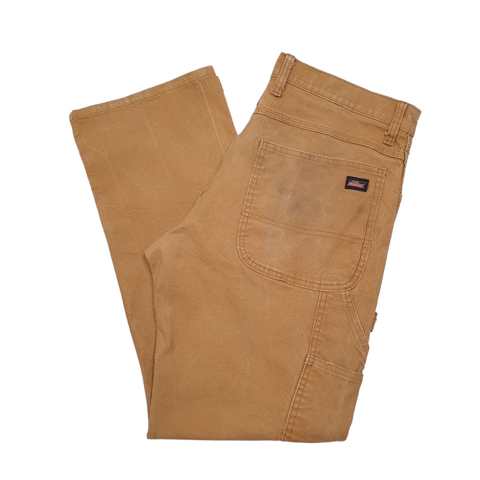 Mens Brown Dickies  Carpenter Trousers