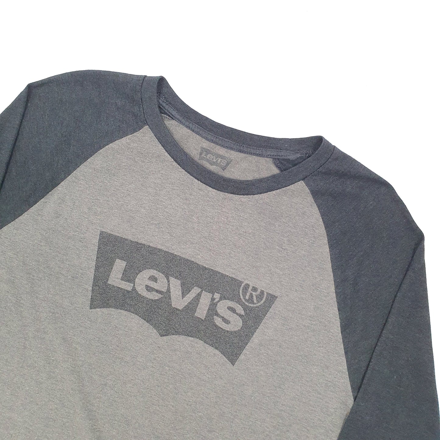 Levis Long Sleeve T Shirt Grey