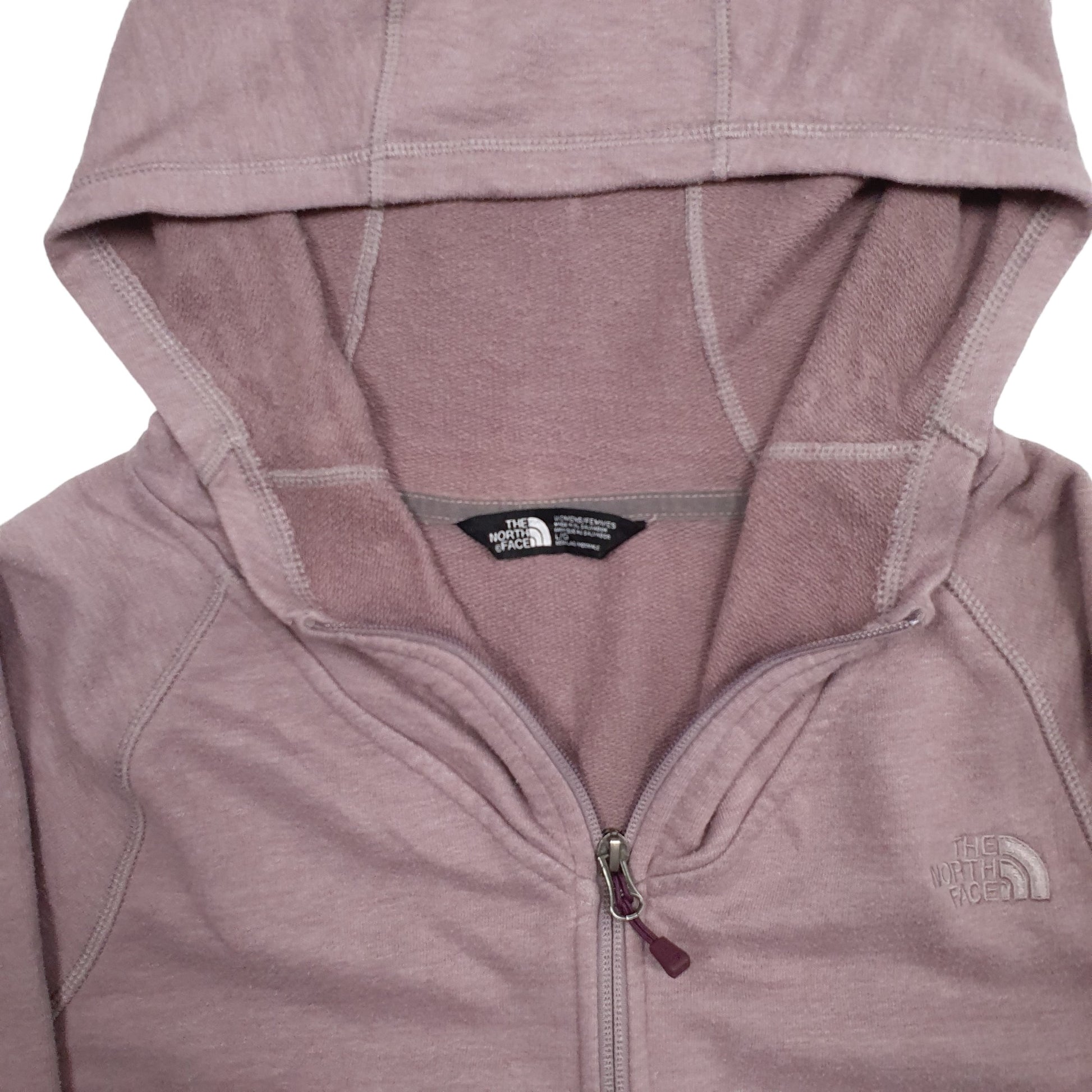 Womens Pink The North Face  Full Zip Jumper