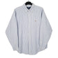 Ralph Lauren Long Sleeve Regular Fit Pinstripe Shirt Blue