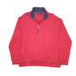 Nautica Quarter Zip L Red