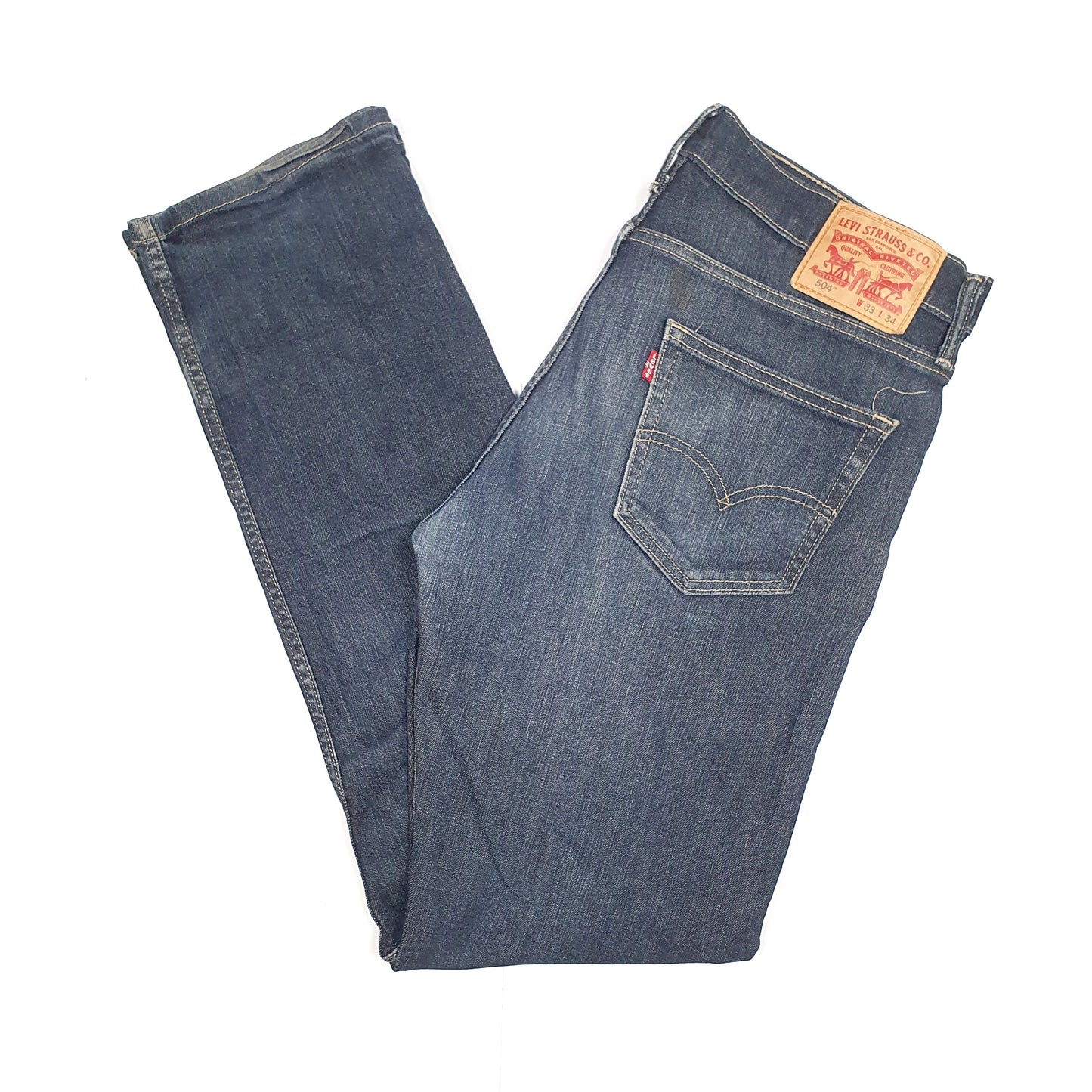 Blue Levis 504 Jeans