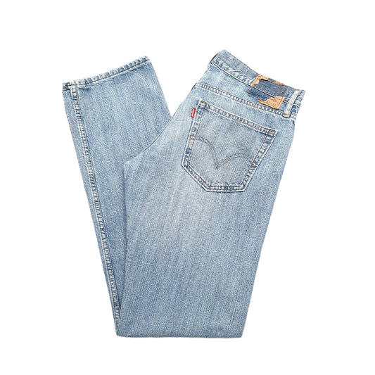 Levis 514 Straight Fit Jeans W32 L34 Blue