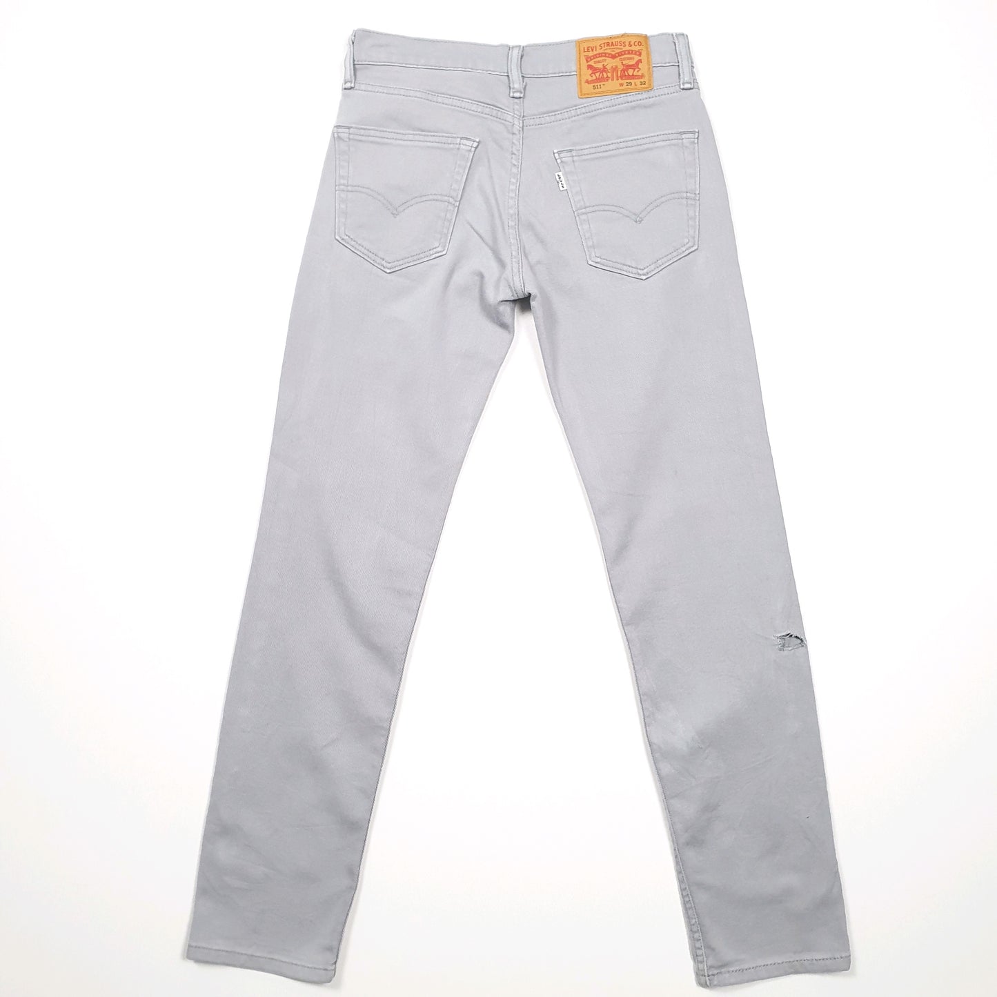 Levis 511 Slim Fit Jeans W29 L31 Grey