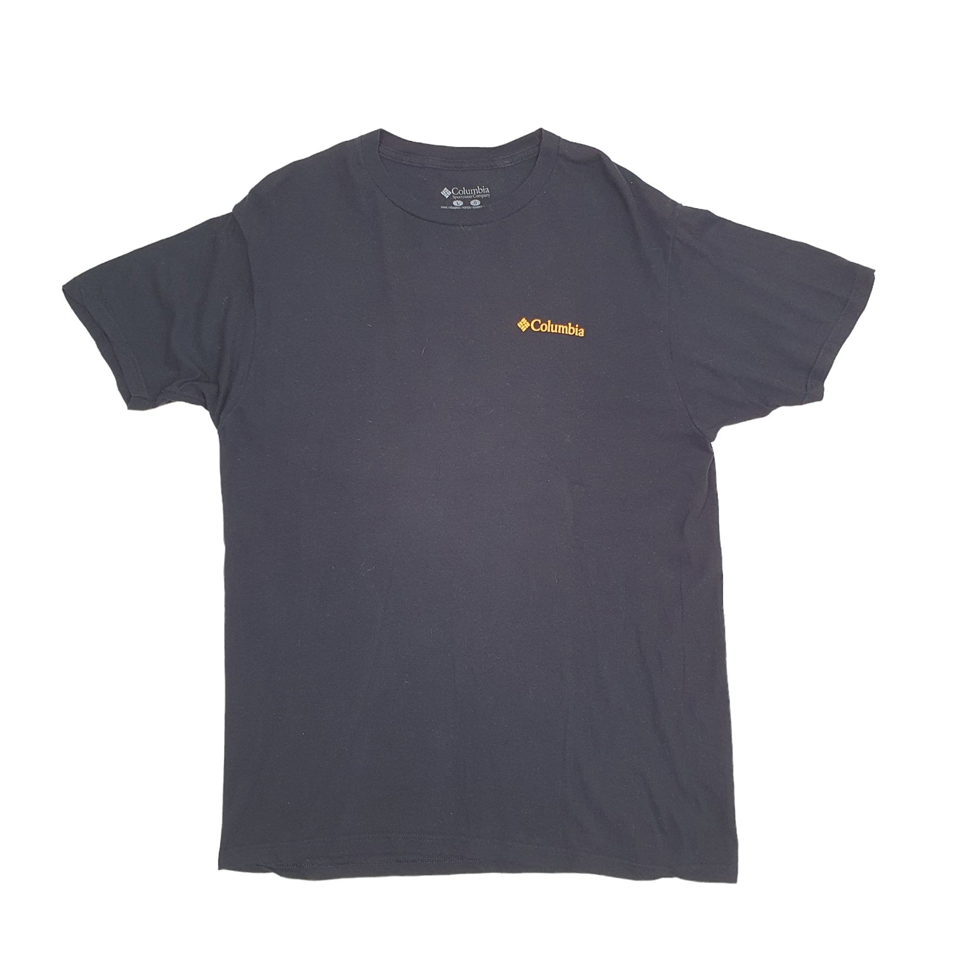 Mens Red Columbia Sportswear  Short Sleeve T Shirt