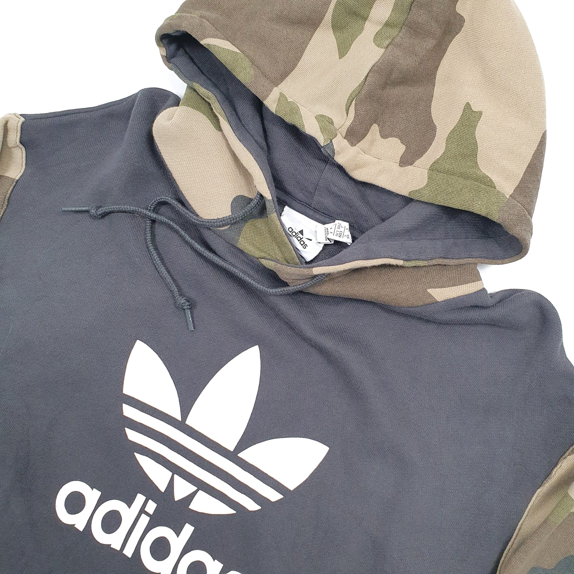 Adidas Originals Camouflage Hoodie L Black