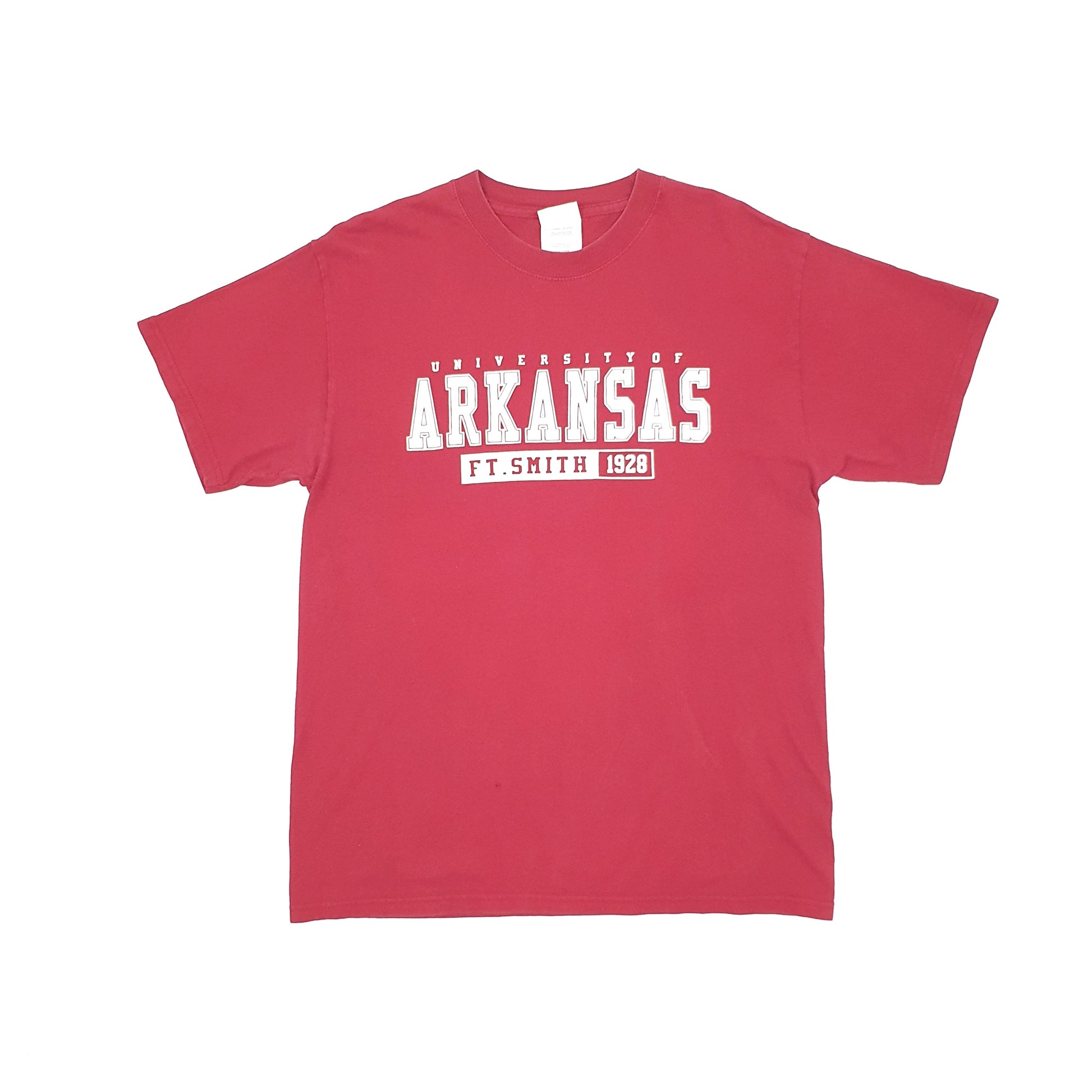 Port & Company USA University of Arkansas Short Sleeve T Shirt Burgundy