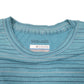 Mens Turquoise Columbia Sportswear Omni Wick Striped Blend Short Sleeve T Shirt