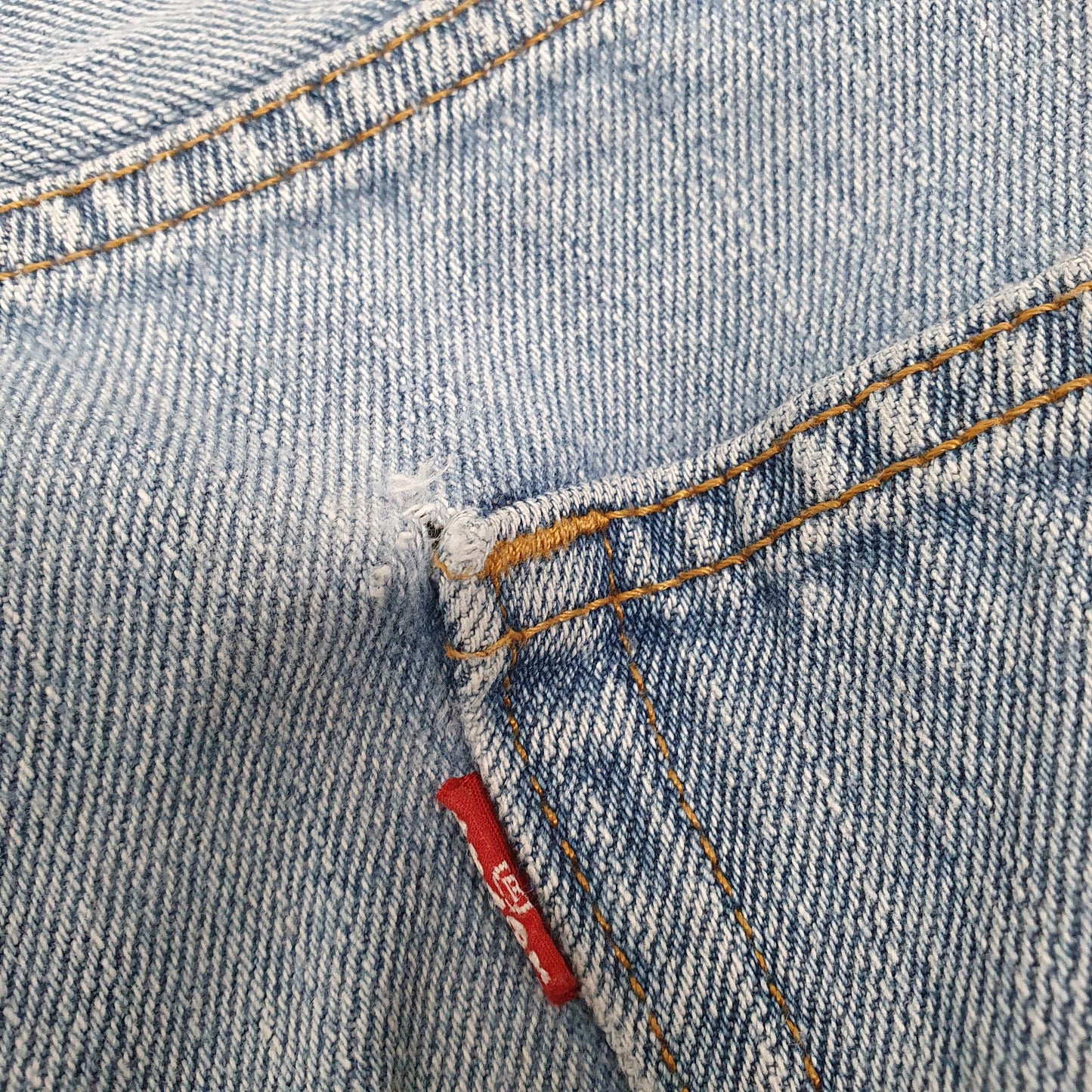 Levis 550 Relaxed Fit Jeans W40 L30 Blue