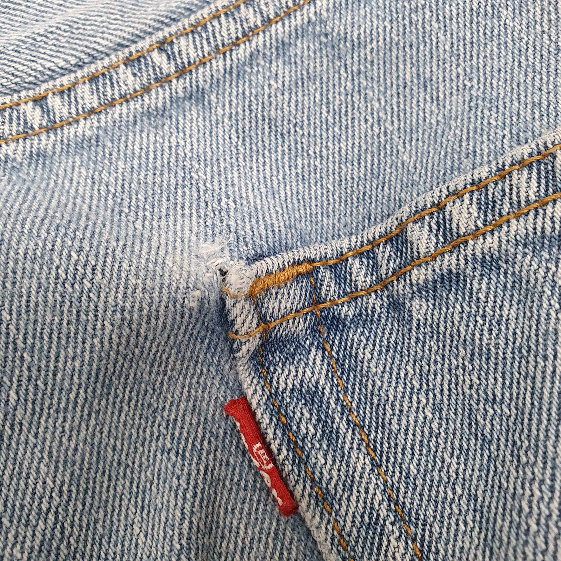 Levis 550 Relaxed Fit Jeans W40 L30 Blue