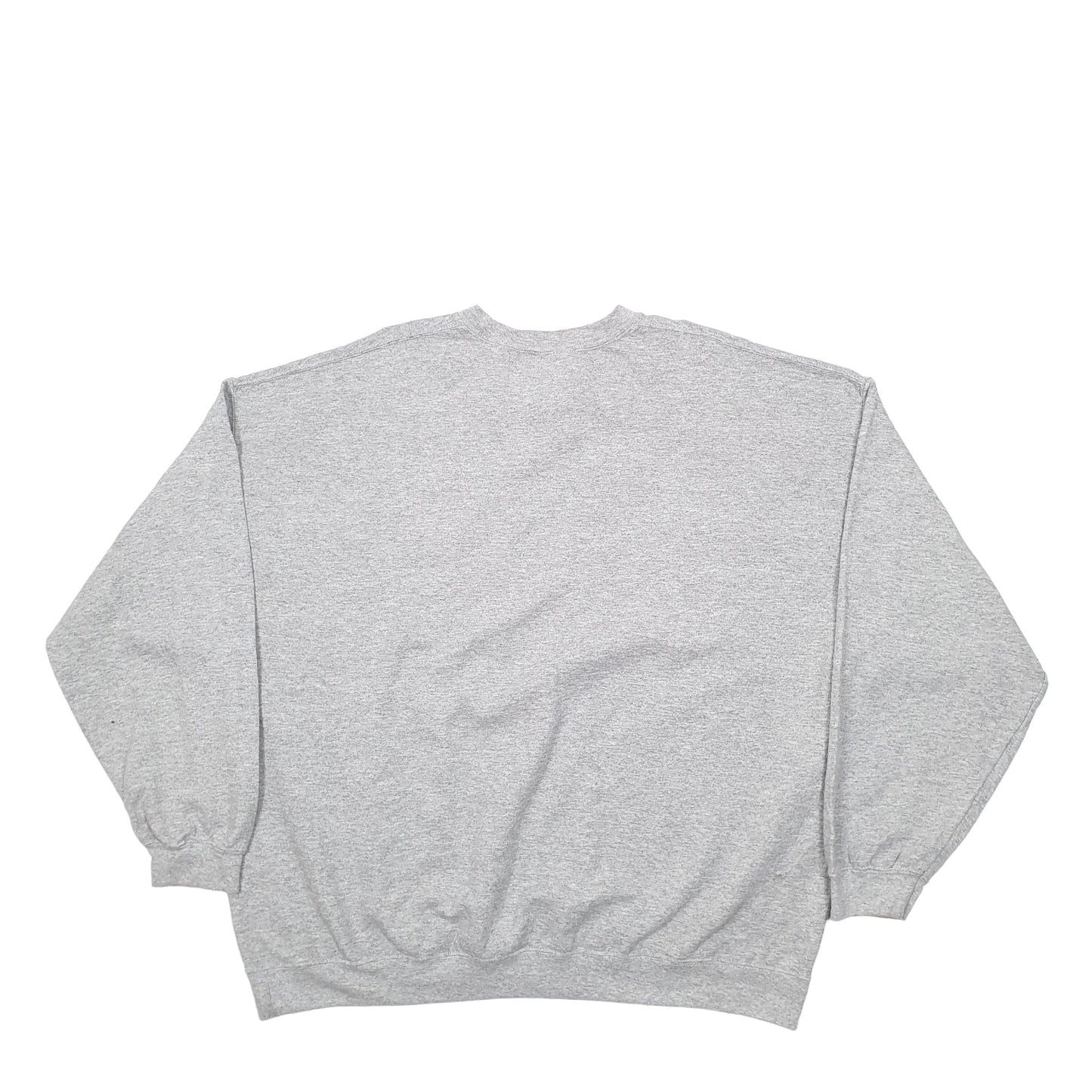Mens Grey Champion Spellout Crewneck Jumper