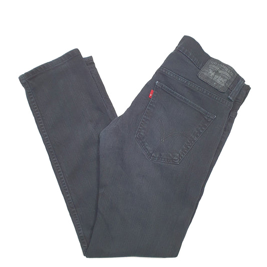 Levis 511 Slim Fit Jeans W32 L30 Black