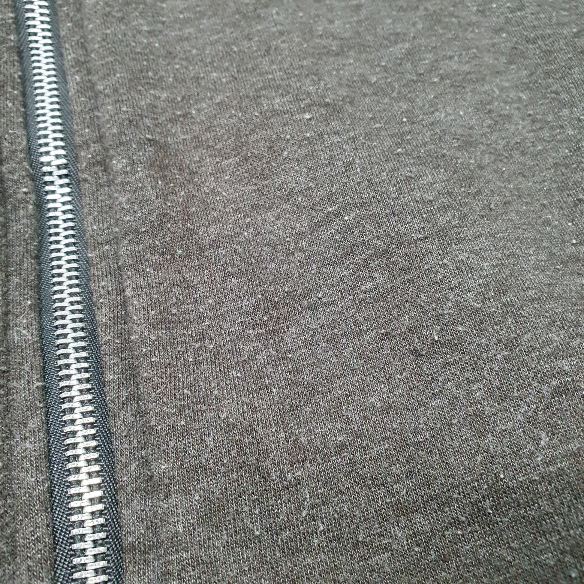 Mens Grey Champion Sweatshirt Full Zip Jumper