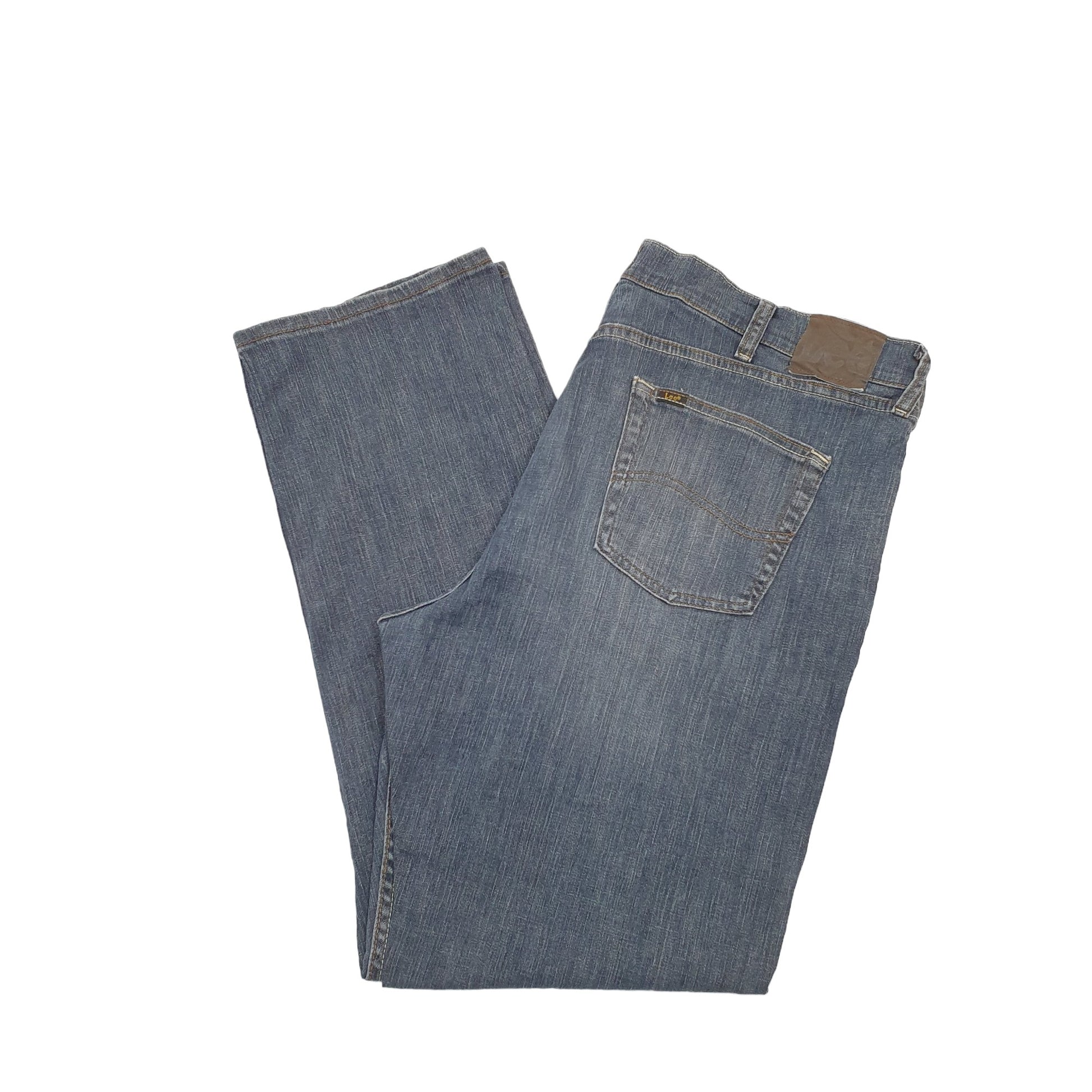 Lee Casual Regular Fit Jeans W42 L32 Blue