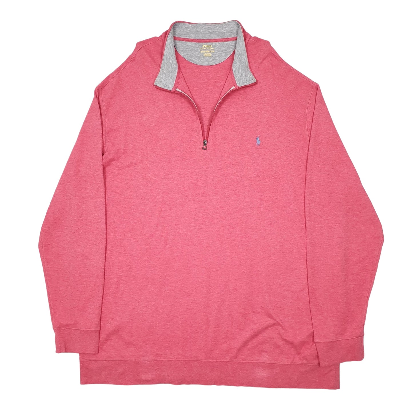 Polo Ralph Lauren Quarter Zip 4XLT Pink