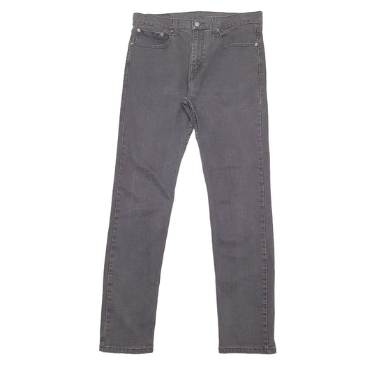 Levis 502 Regular Fit Jeans W34 L34 Black