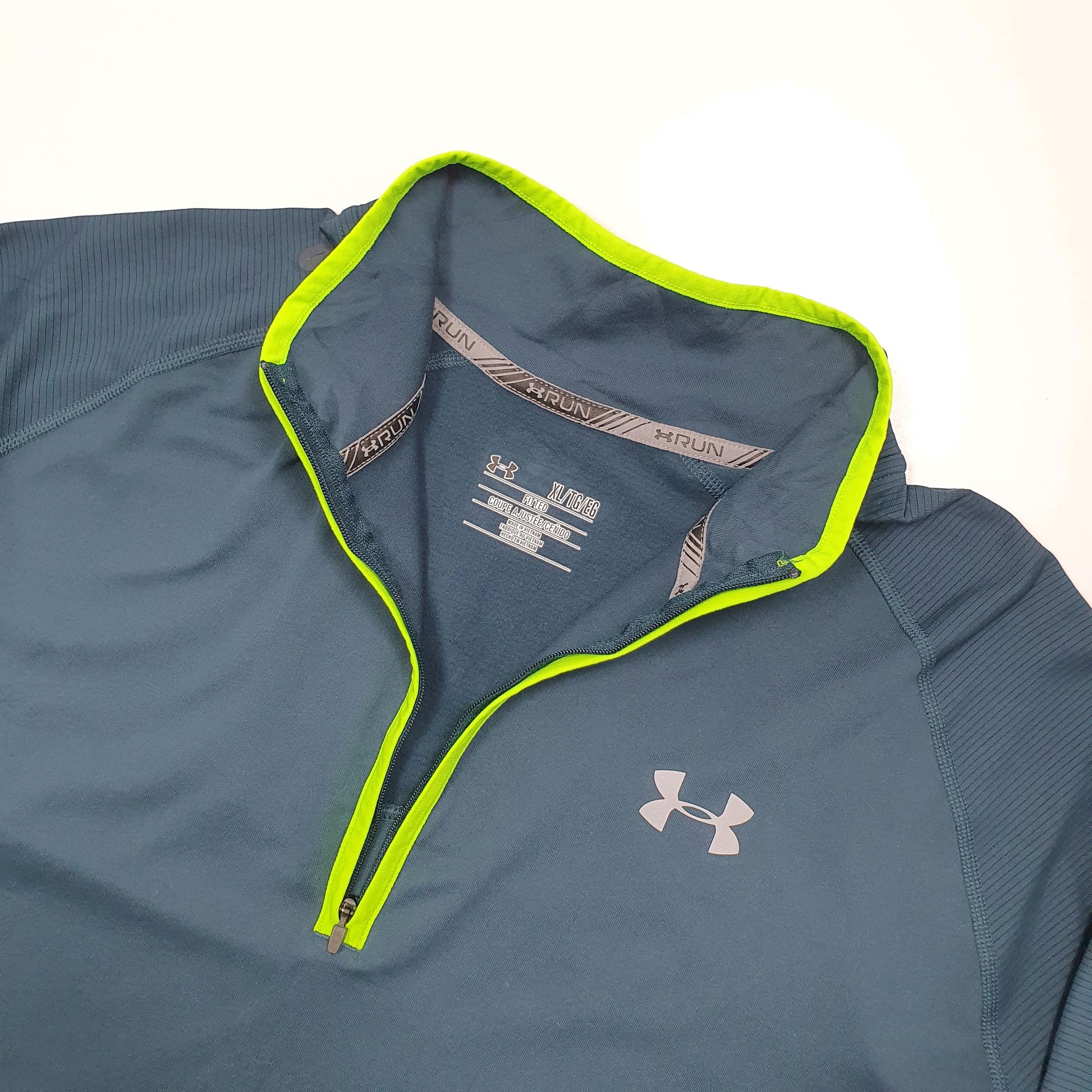 Under Armour Running Activewear Quarter Zip XL Blue