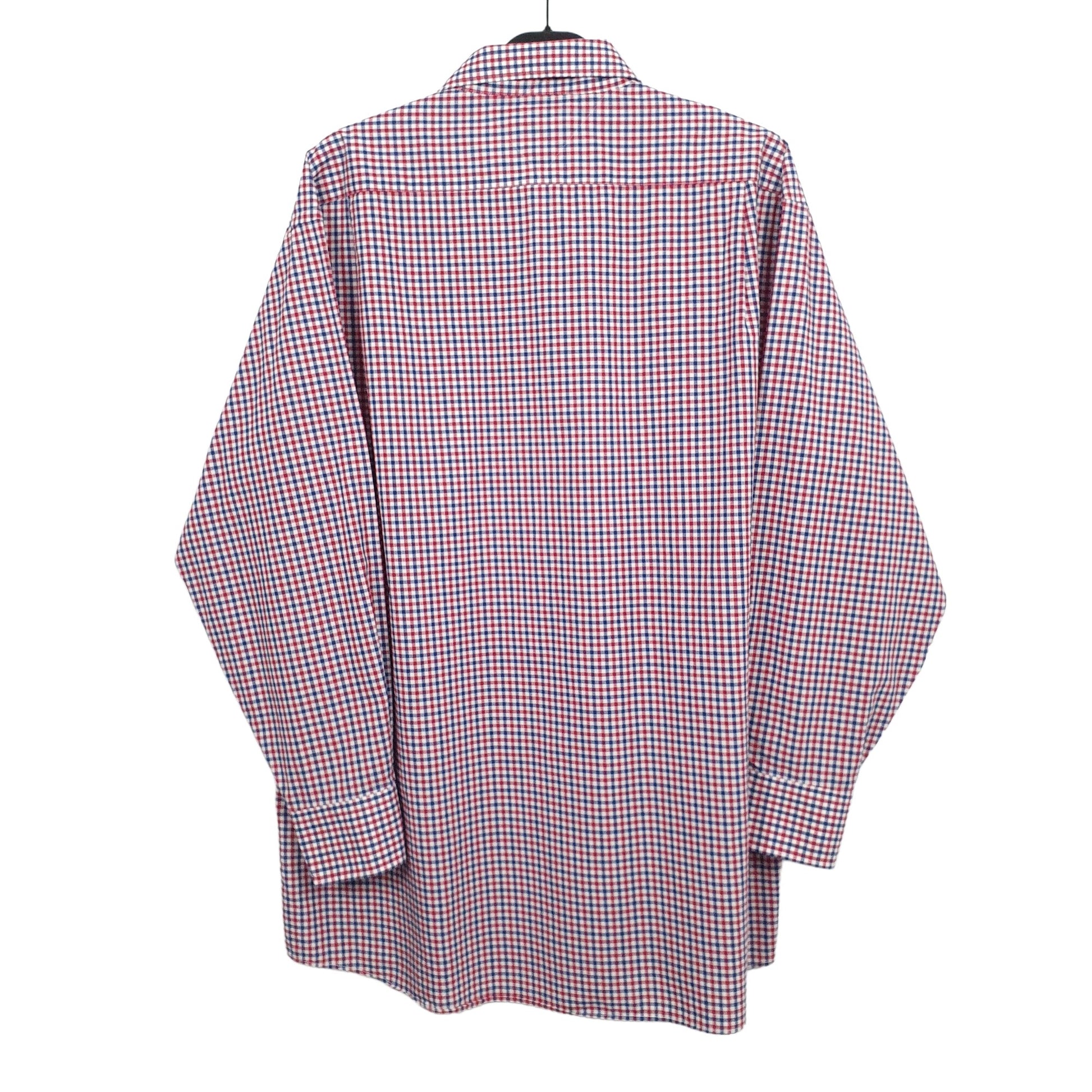 Tommy Hilfiger Long Sleeve Regular Fit Check Shirt Red