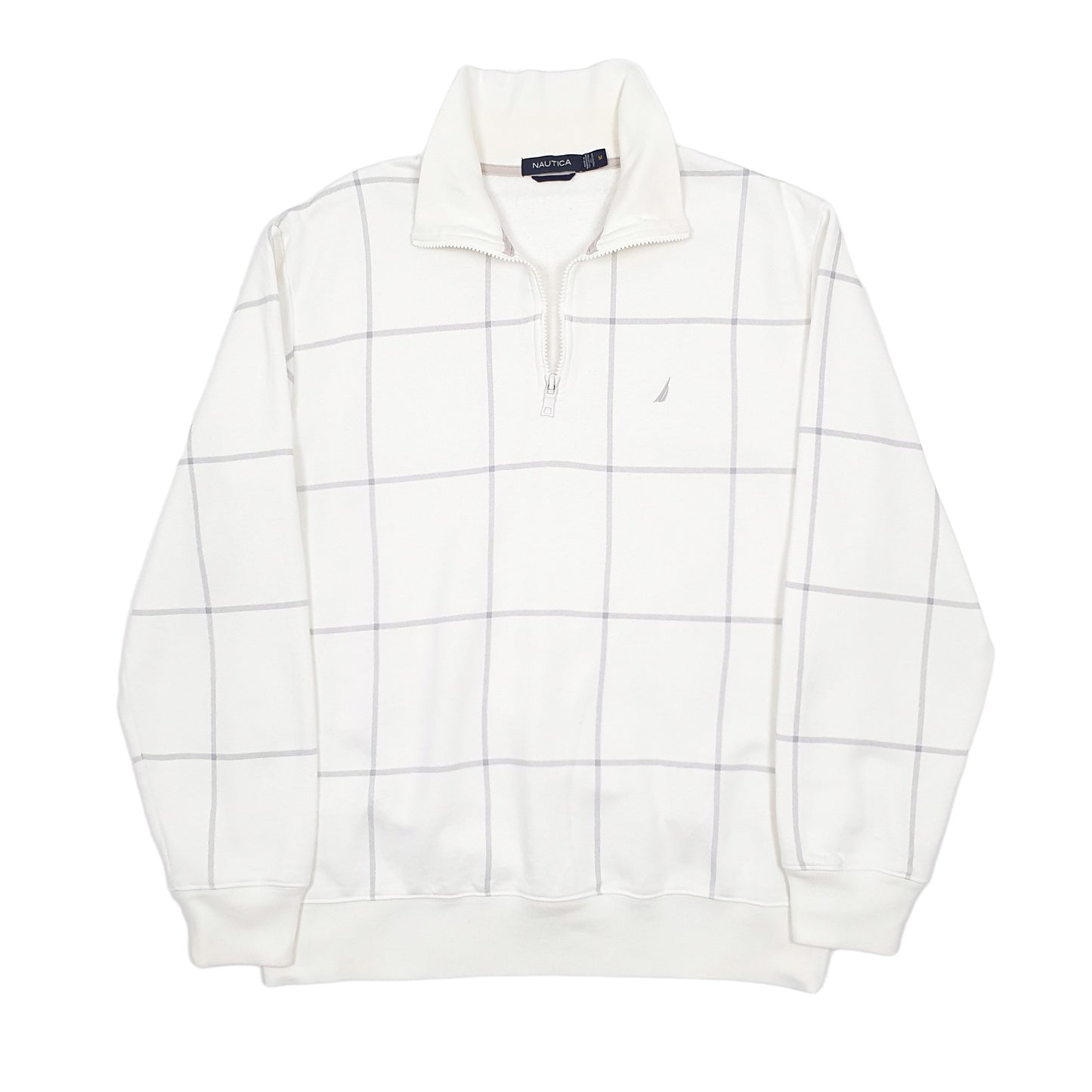 Nautica Quarter Zip M White