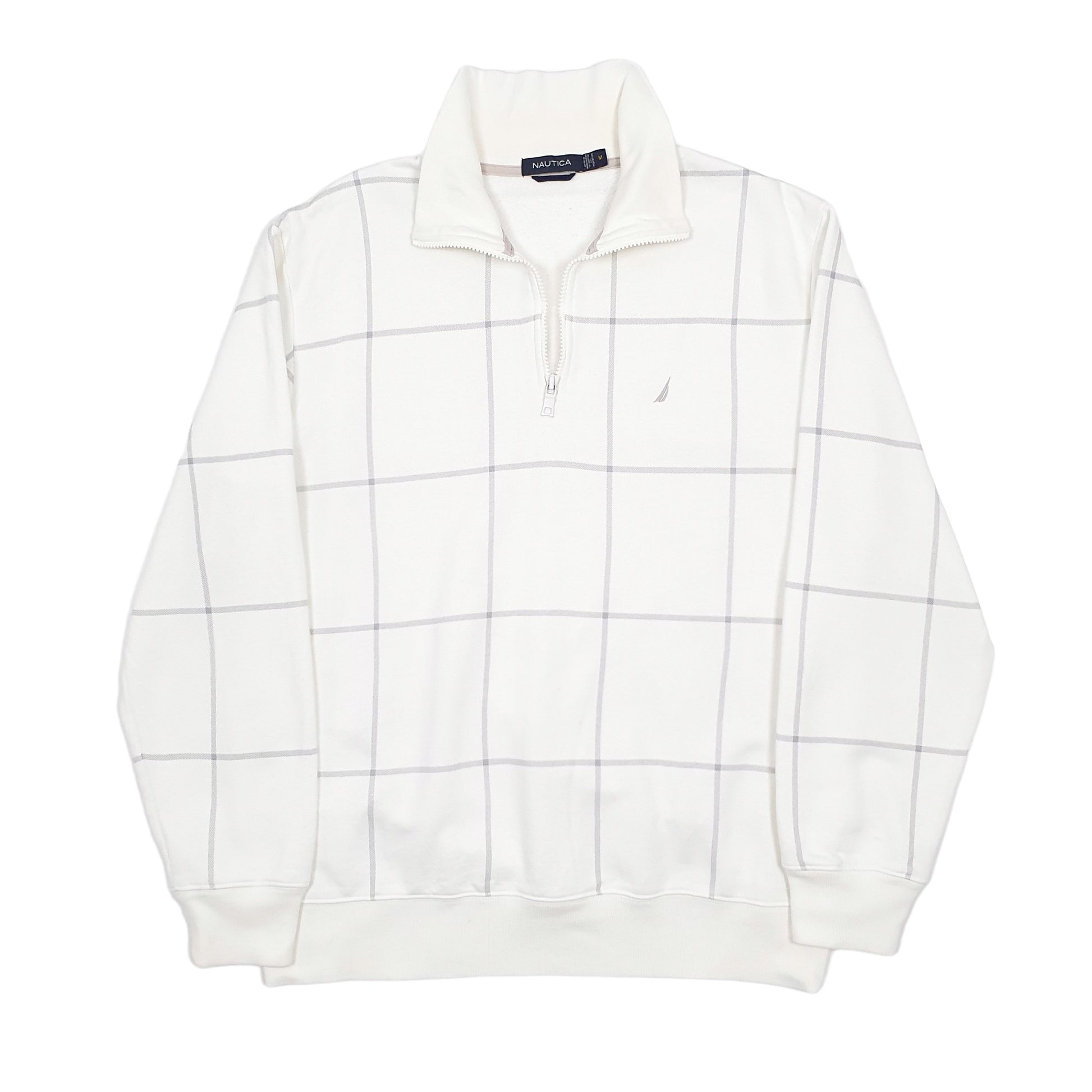 Nautica Quarter Zip M White