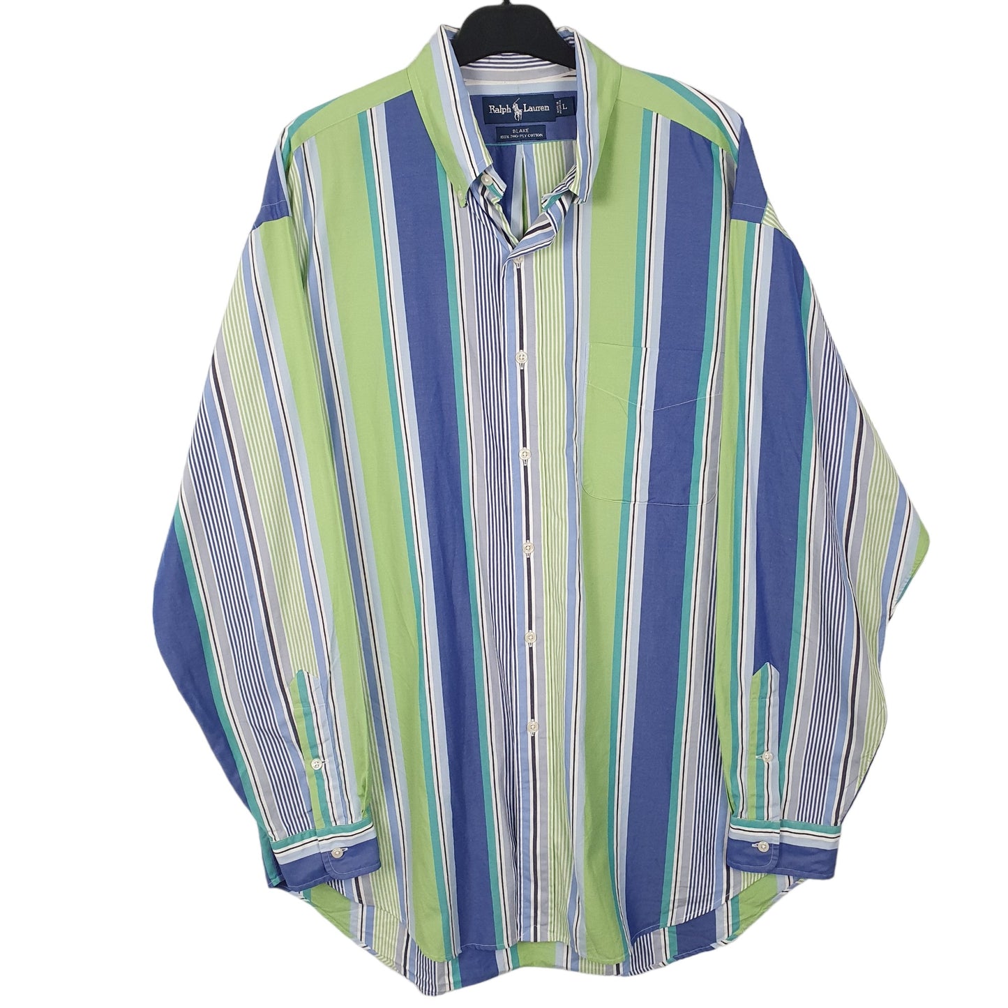 Mens Green Ralph Lauren  Long Sleeve Shirt
