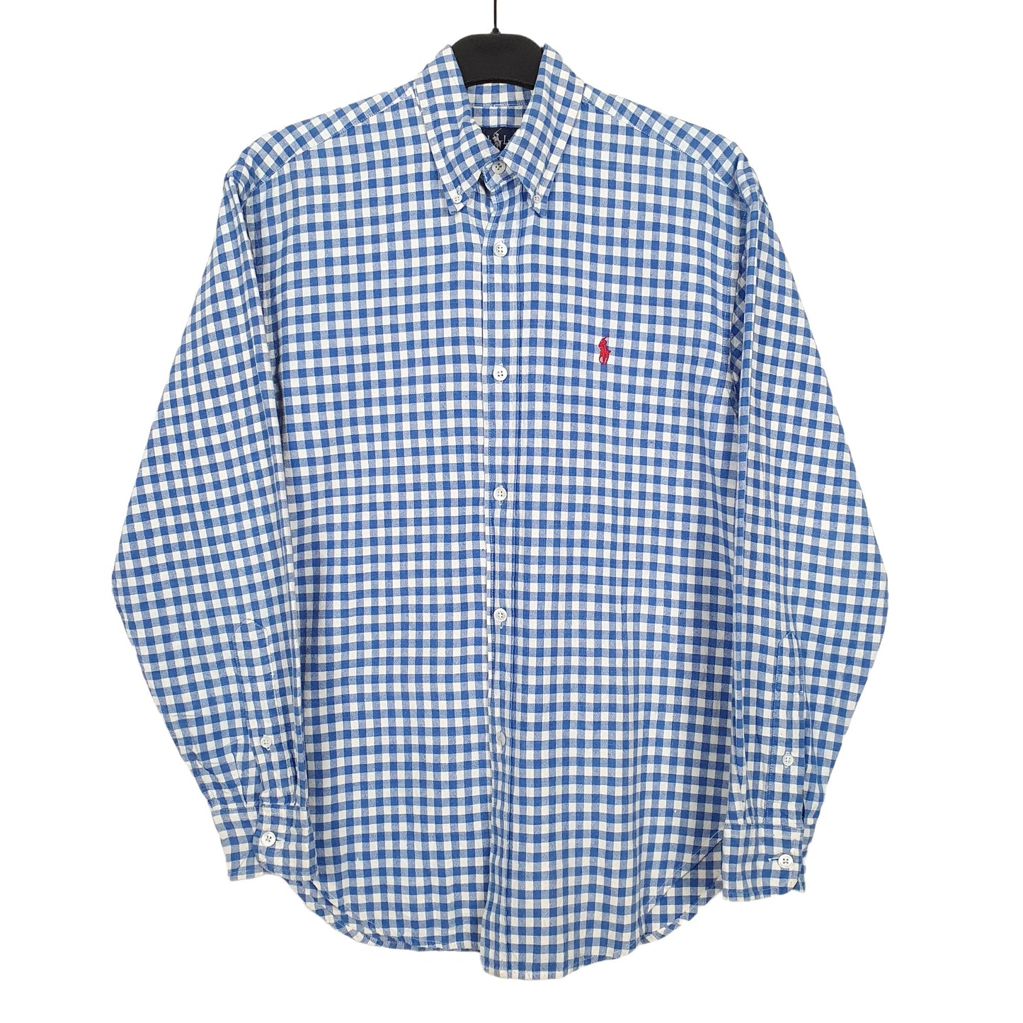 Ralph Lauren Long Sleeve Regular Fit Check Shirt Blue