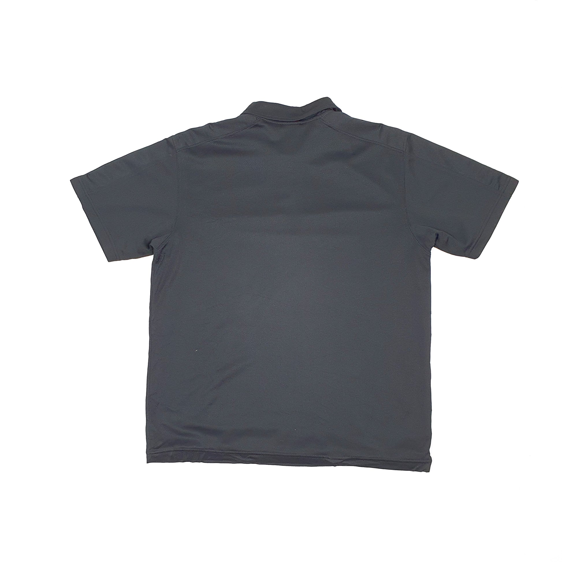 Nike Short Sleeve Polyester Polo Shirt Black