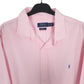 Ralph Lauren Stretch Long Sleeve Slim Fit Shirt Pink