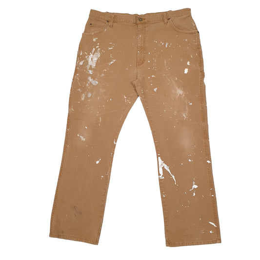 Mens Brown Dickies  Carpenter Trousers