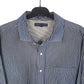 Tommy Hilfiger Long Sleeve Regular Fit Striped Shirt Navy