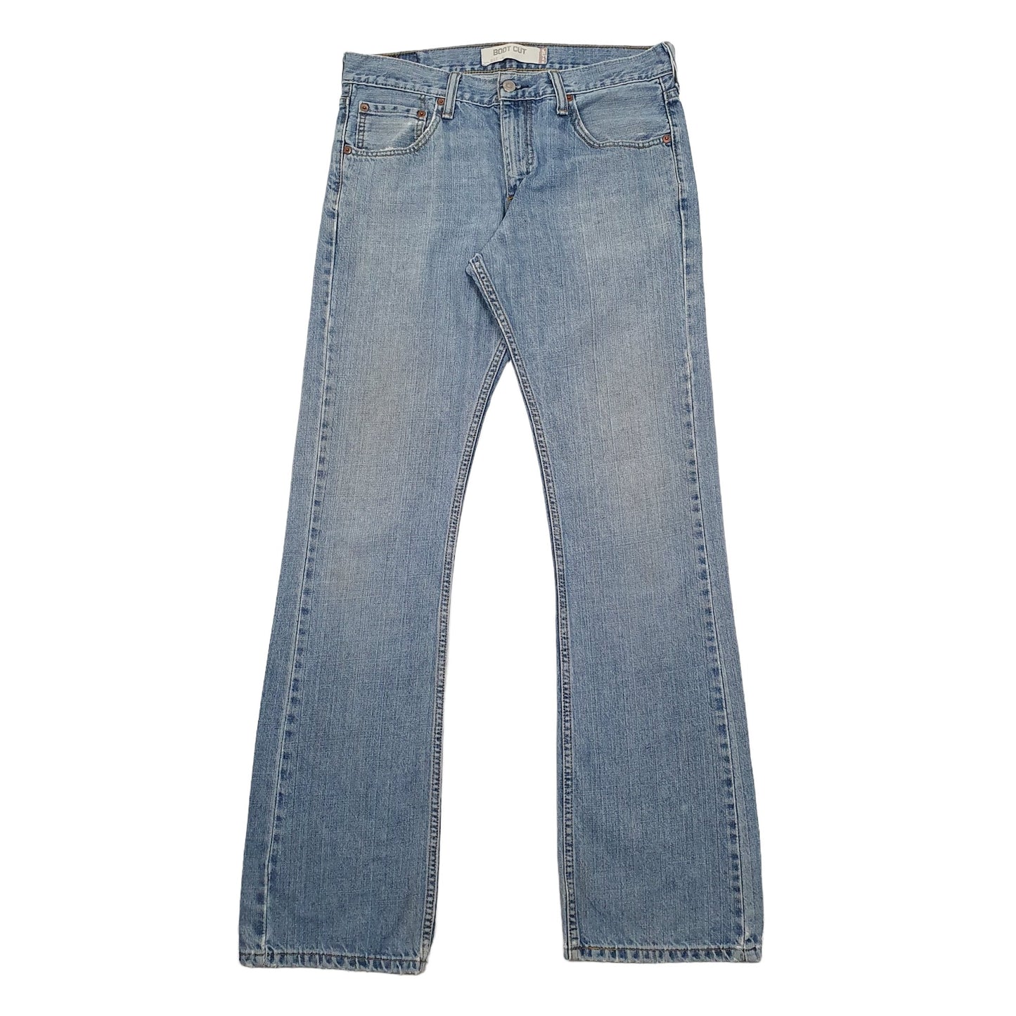 Levis 527 Bootcut Fit Jeans W32 L34 Blue