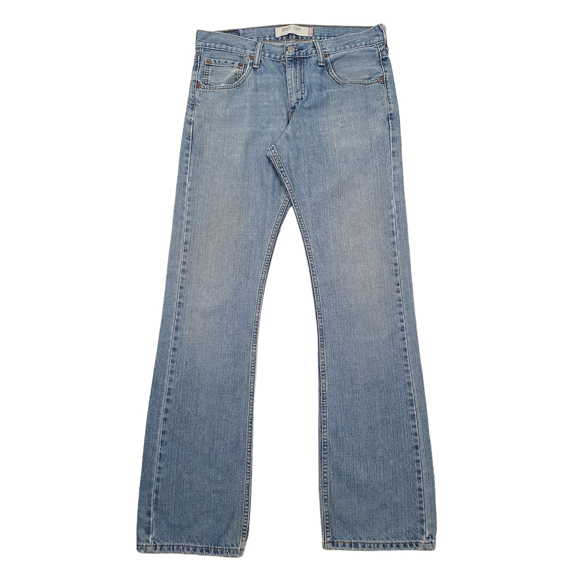 Levis 527 Bootcut Fit Jeans W32 L34 Blue