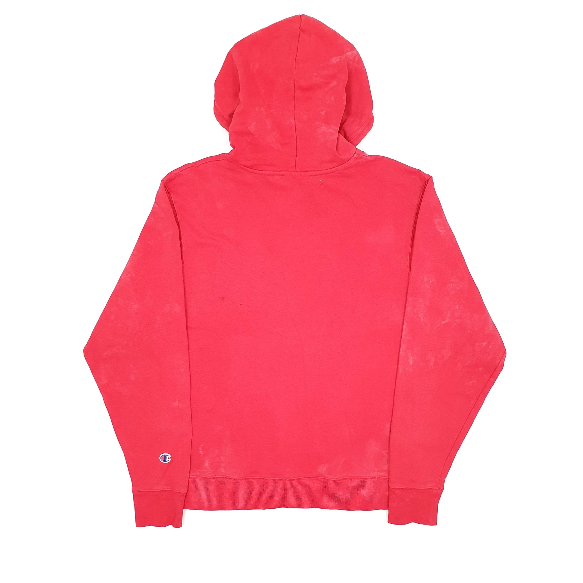 Mens Red Champion  Hoodie Jumper