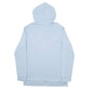 Mens Blue Adidas Spellout Hoodie Jumper