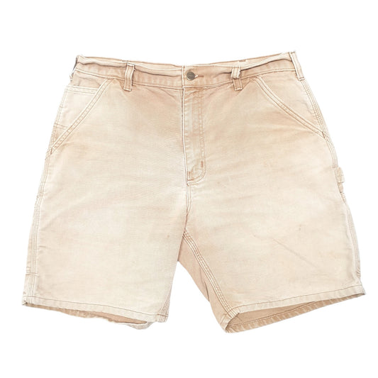 Mens Tan Carhartt Work Wear Carpenter Shorts