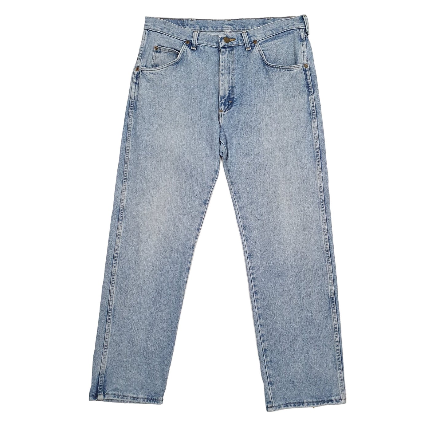 Wrangler Regular Straight Fit Jeans W35 L30 Blue