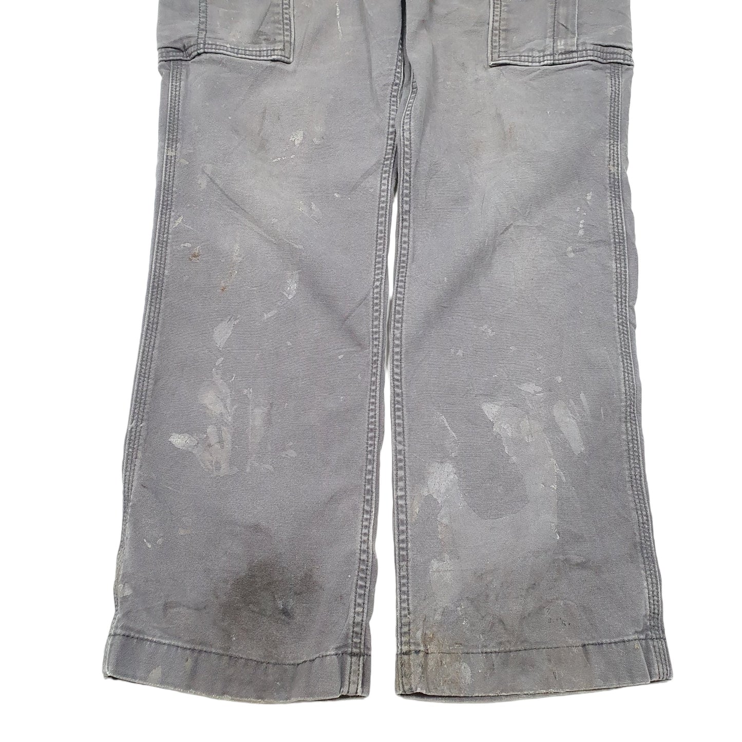 Mens Grey Carhartt  Cargo Trousers