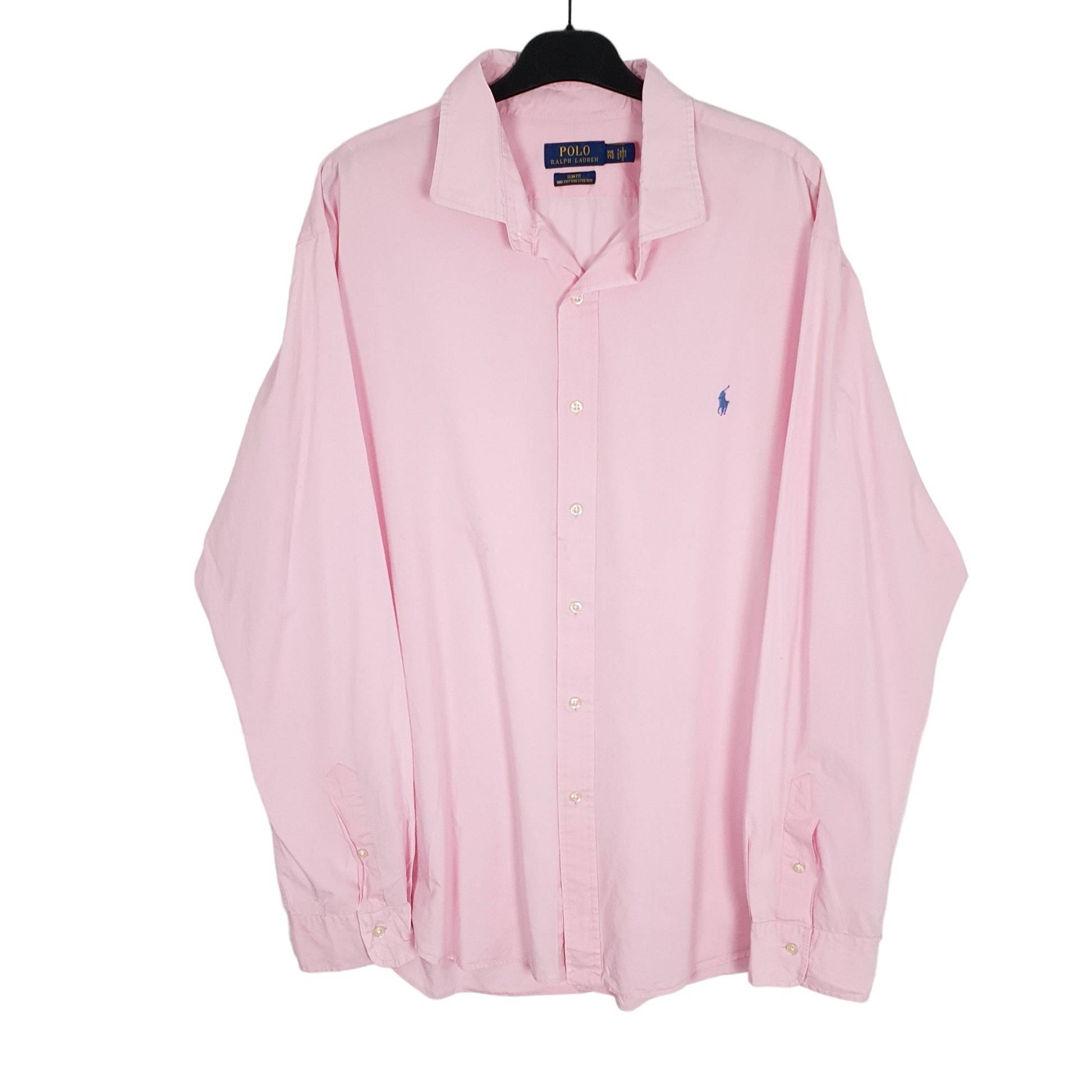 Ralph Lauren Stretch Long Sleeve Slim Fit Shirt Pink
