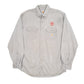 Mens Grey Carhartt FR Workwear Shacket Long Sleeve Shirt
