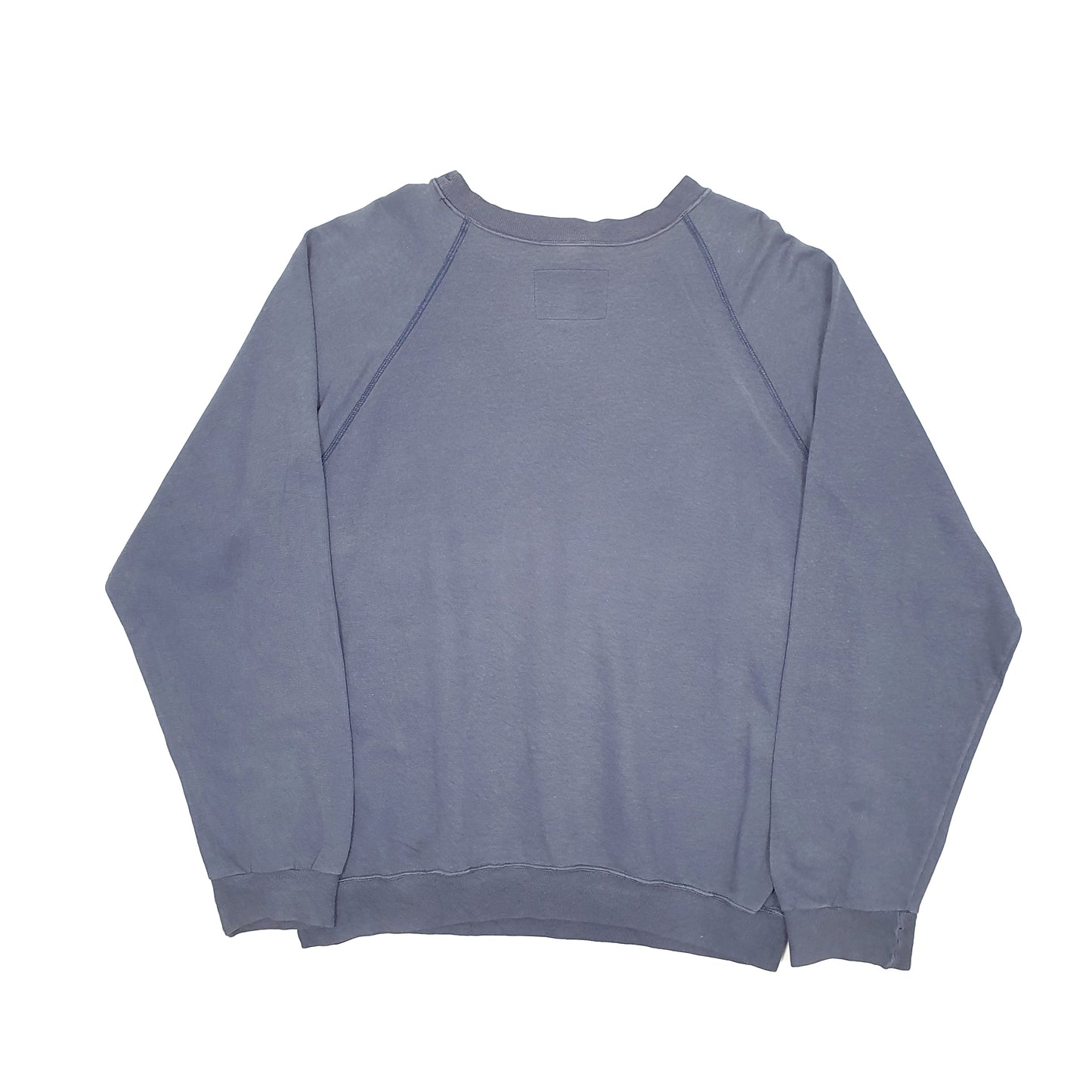 Mens Navy Champion Vintage 1980s USA Made Single V Crewneck Jumper