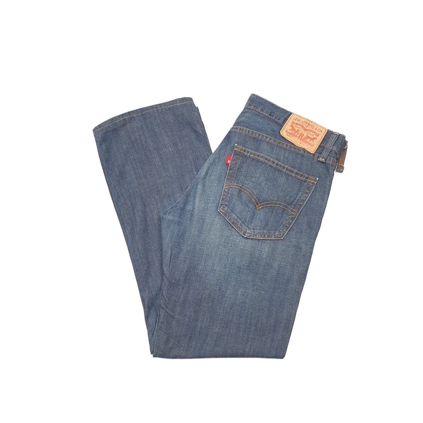 Levis 527 Bootcut Fit Jeans W34 L30 Blue